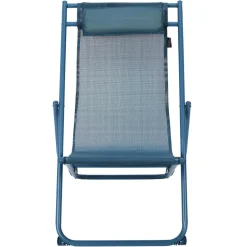 Leżak Canard składany niebieski