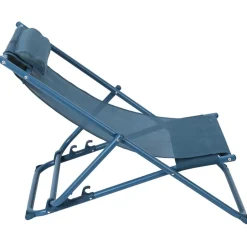 Leżak Canard składany niebieski