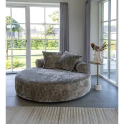 Leżanka Cairo beżowa ciemna