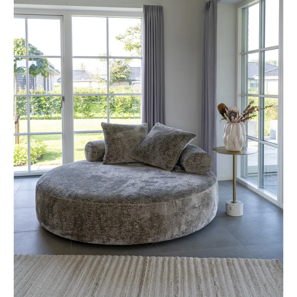 Leżanka Cairo beżowa ciemna