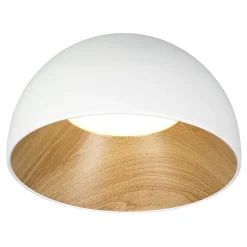 Ledowy plafon Padella biały 35cm