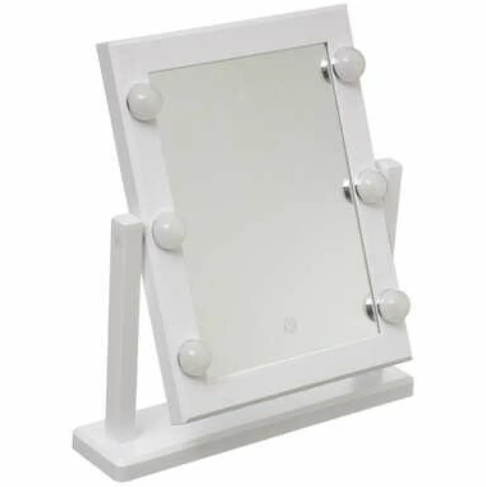 Lusterko Hollywood LED białe