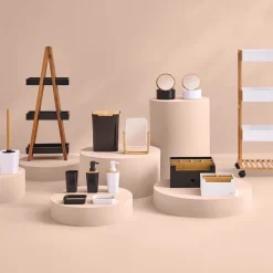 Lusterko Natureo bambusowe czarne