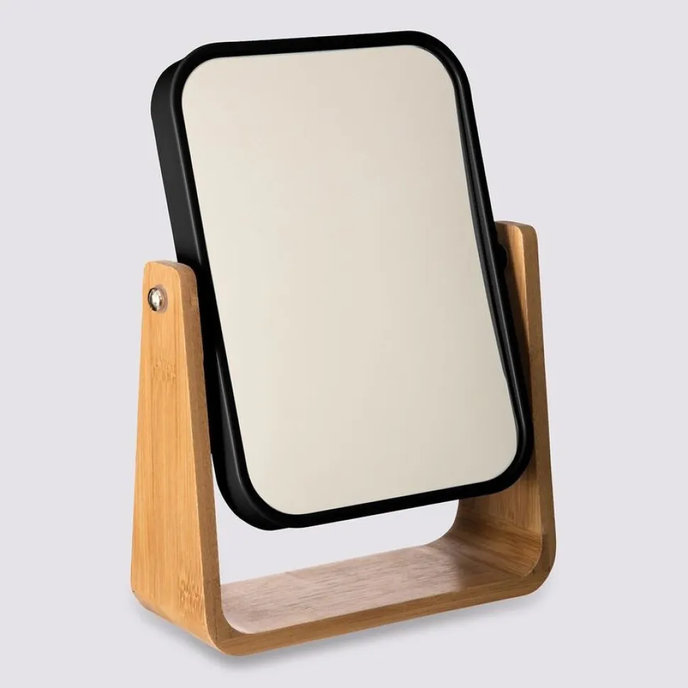 Lusterko Natureo bambusowe czarne