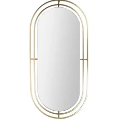 Lustro Avec złote owalne