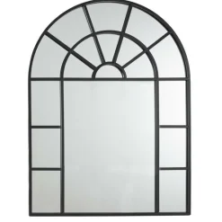 Lustro ścienne Okiennica czarne