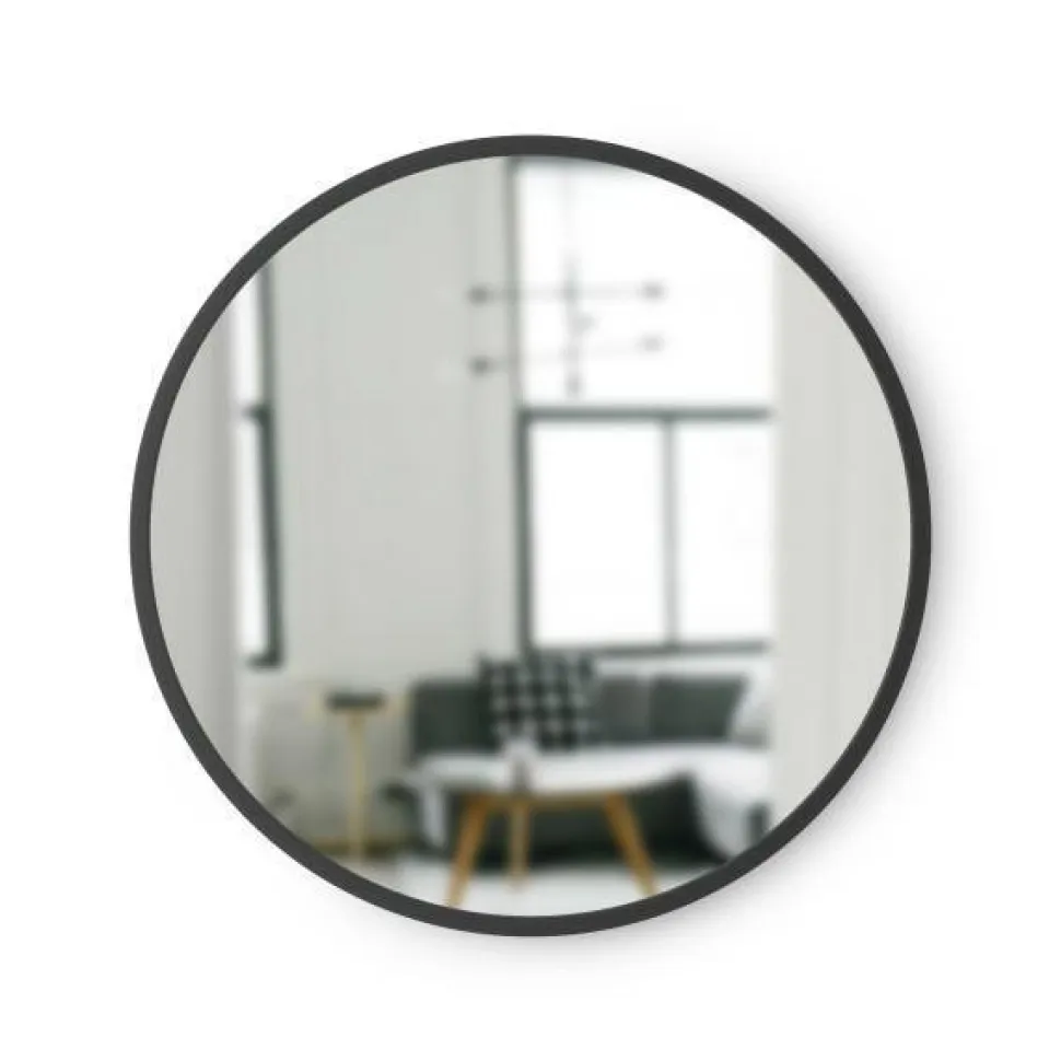 Lustro 46cm Hub czarne