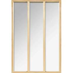 Lustro drewniane Nae 76x116cm