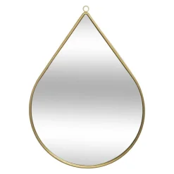 Lustro Goutte złote 21x29cm