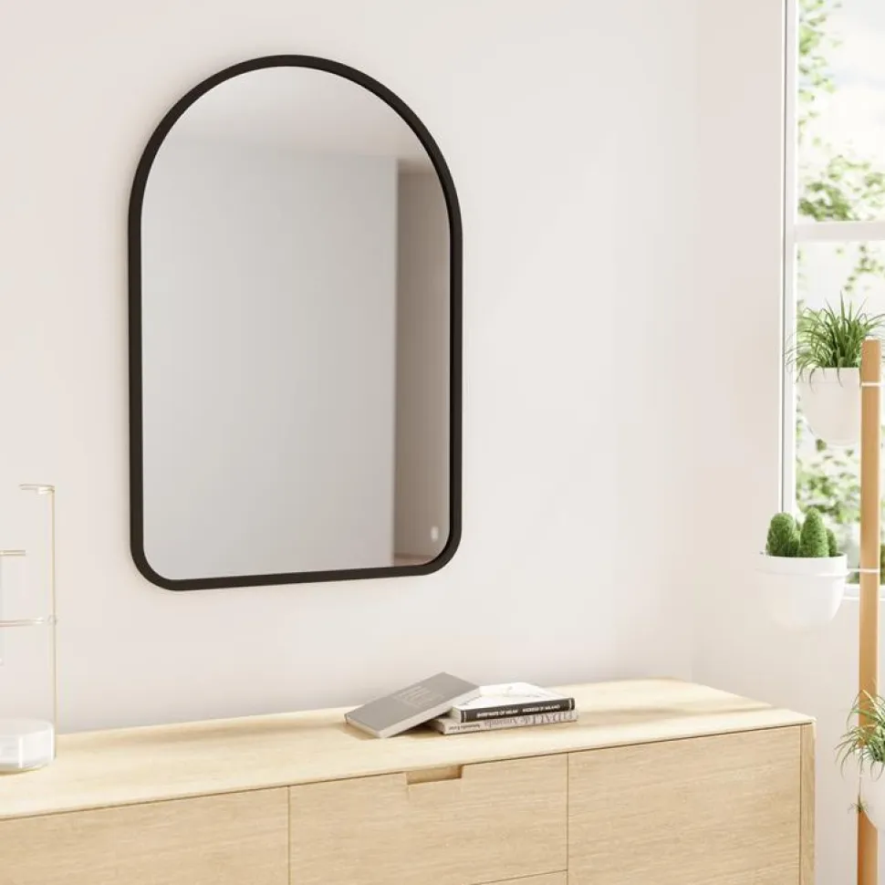 Lustro Hub Arched czarne