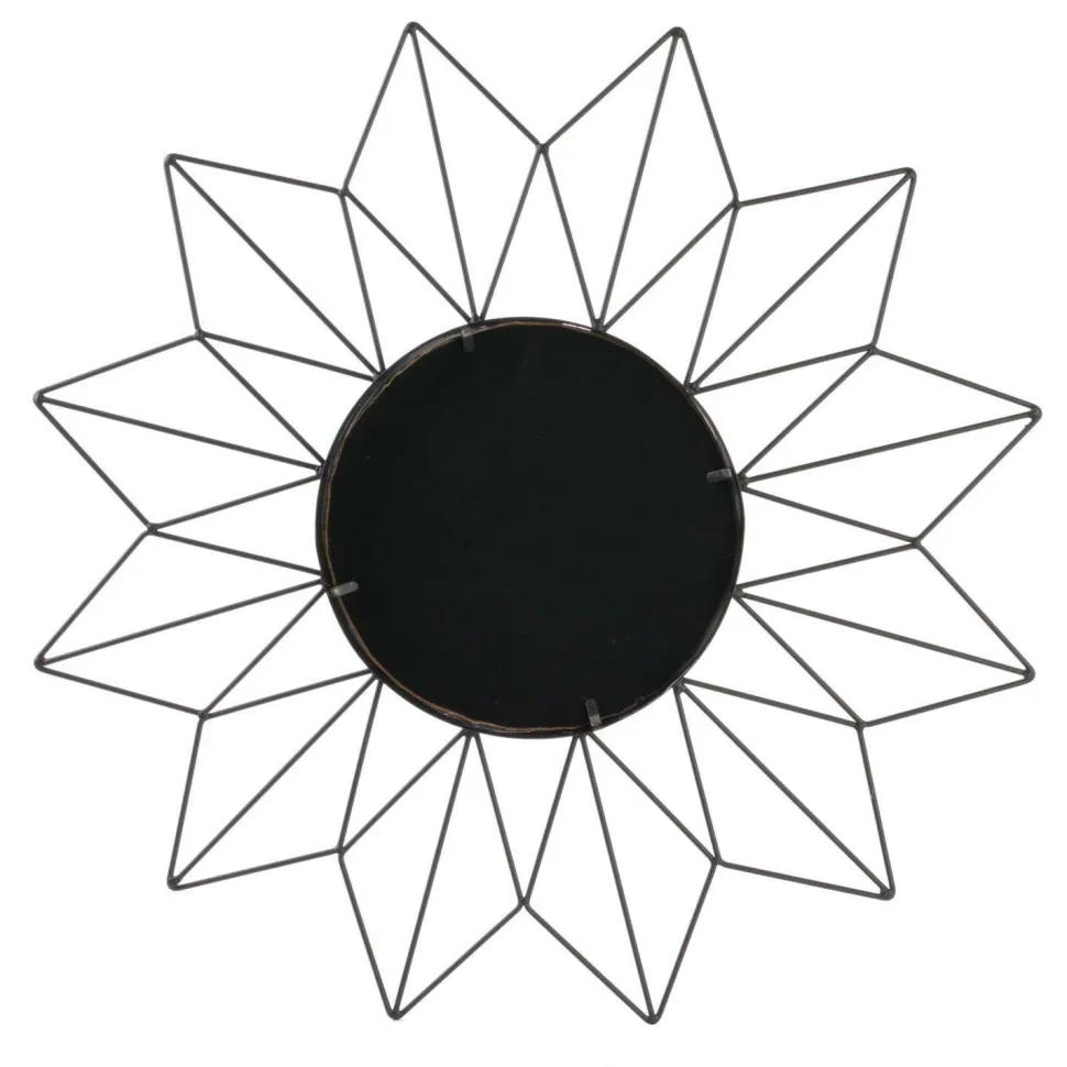 Lustro Intesi Volant czarne industrialne