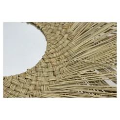 Lustro Kubul 72cm naturalne okrągłe