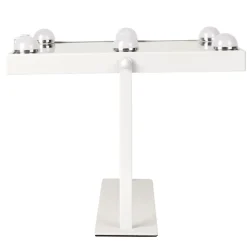 Lustro LED z głośnikiem i ładowarką