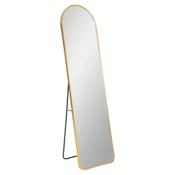 Lustro Madrid stojące złote