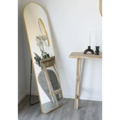 Lustro Madrid stojące złote