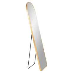 Lustro Madrid stojące złote