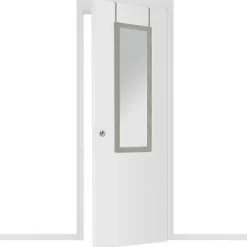 Lustro na drzwi 35x109cm szare