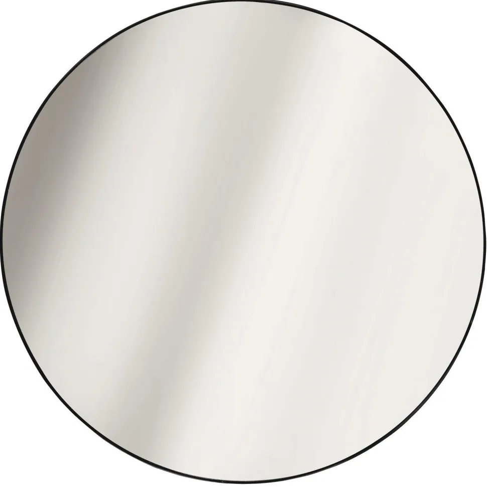 Lustro Navira czarne 55cm okrągłe