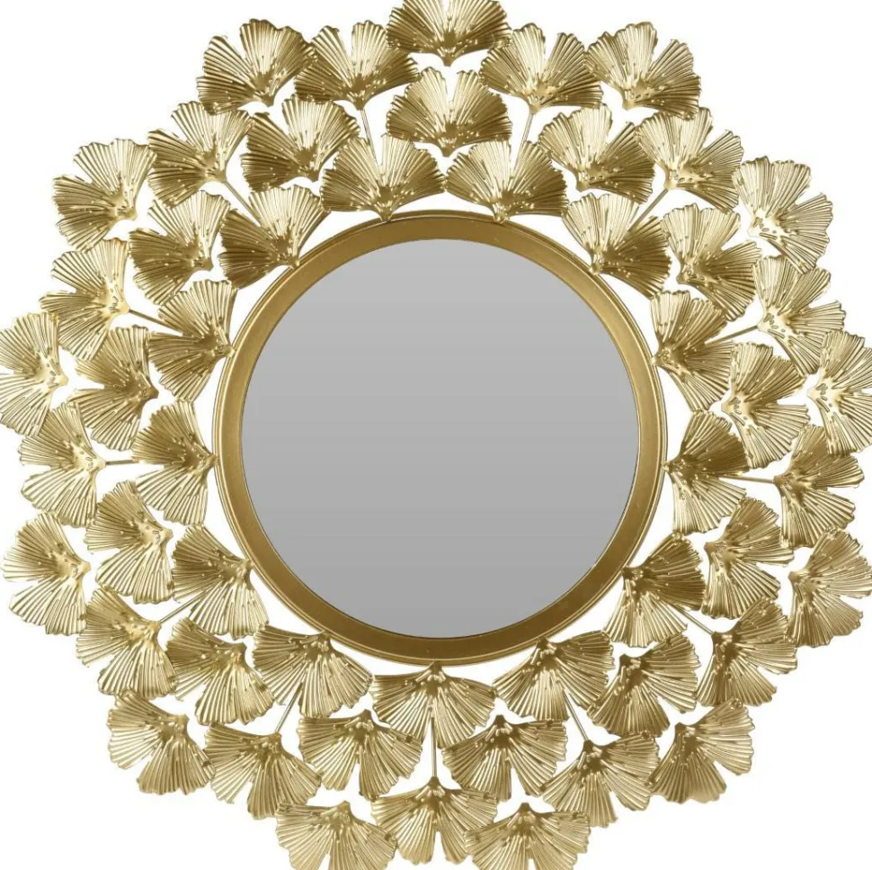 Lustro okrągłe złote Lupin Estamo