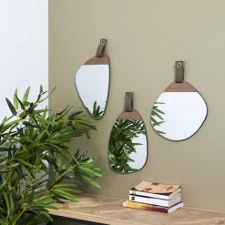 Lustro Pagaj wood Oval