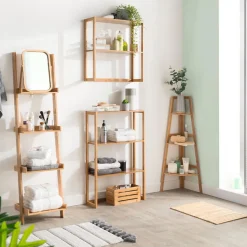 Lustro stojące 39 cm bambusowe