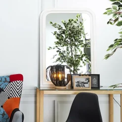 Lustro Victoria białe ludwikowskie