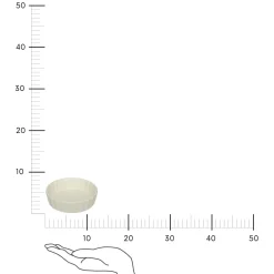 Mini forma do tarty 12 cm beżowa