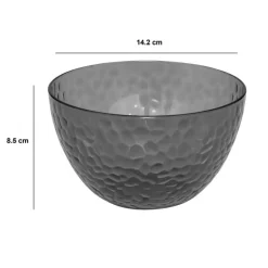 Miska Estiva 14 cm plastikowa             ciemnoszara