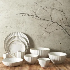 Miska Vlora 23,5cm beżowa