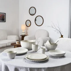 Miska Vlora 23,5cm beżowa