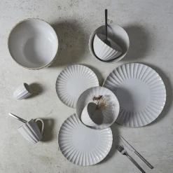 Miska Vlora 23,5cm beżowa