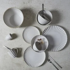 Miska Vlora 18,5cm beżowa