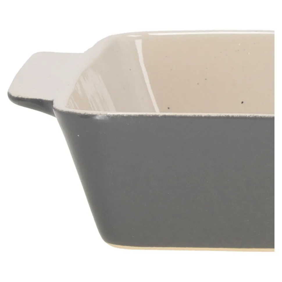 Naczynie do zapiekania Mazzoni 40cm szare z rączkami