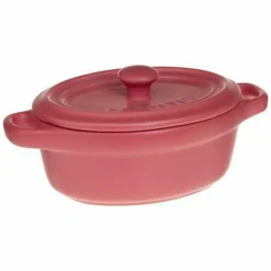 Naczynie do zapiekania 8.5x11 cm różowe