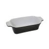 Naczynie gliniane prostokątne czarne