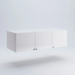 Nadstawka Flory 3 drzwi biały połysk