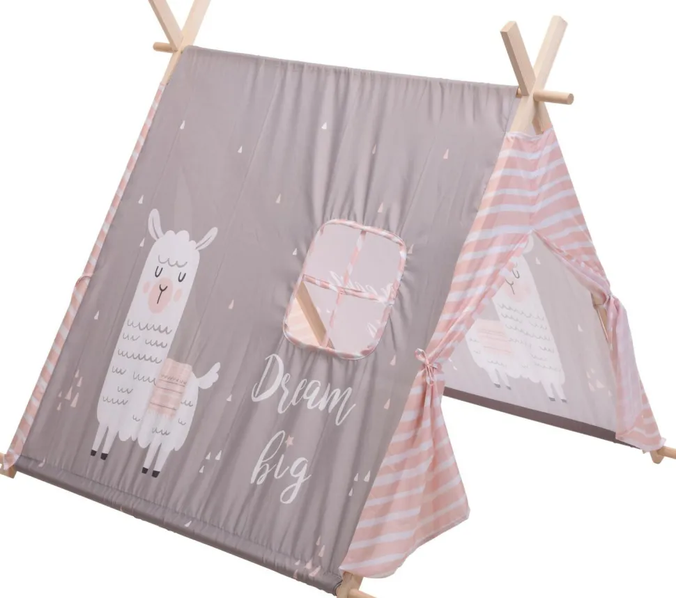 Namiot dzięcięcy do zabawy różowy