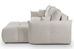 Narożnik Bode z funkcją spania prawy      szary Sicuro 65