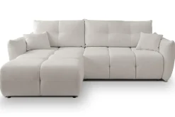 Narożnik Bode z funkcją spania lewy       szary Sicuro 65