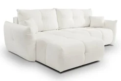 Narożnik Bode z funkcją spania lewy       biały Sicuro 60