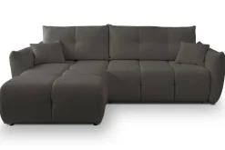 Narożnik Bode z funkcją spania lewy       antracyt Sicuro 80