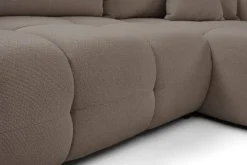 Narożnik Bode z funkcją spania prawy      brązowy Nordic moka