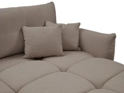 Narożnik Bode z funkcją spania prawy      brązowy Nordic moka