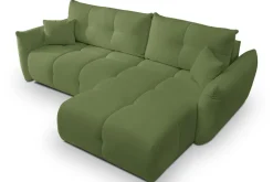 Narożnik Bode z funkcją spania prawy      zielony Sicuro 20