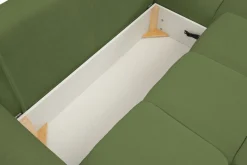 Narożnik Bode z funkcją spania prawy      zielony Sicuro 20