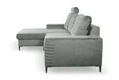Narożnik Hald z funkcją spania lewy       szary Velluto 16