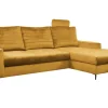 Narożnik Hald z funkcją spania prawy      musztardowy Velluto 8