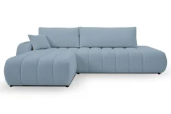Narożnik Hobro z funkcją spania lewy      błękitny Lambi 16