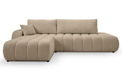 Narożnik Hobro z funkcją spania lewy      beżowy Lambi 5