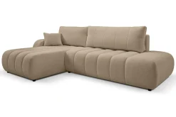 Narożnik Hobro z funkcją spania lewy      beżowy Lambi 5